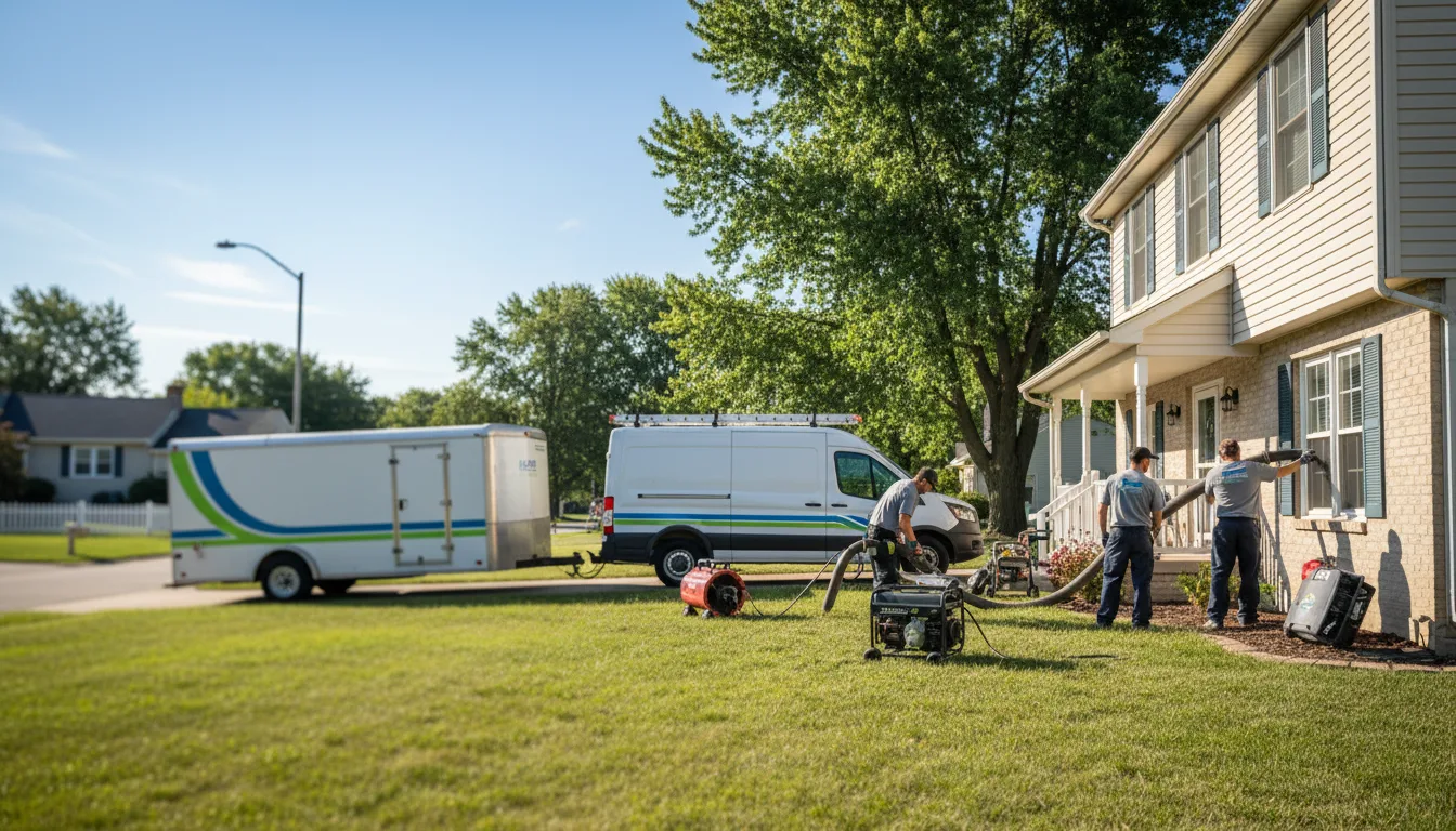 Flooded Basement Restoration And Cleanup With Repair in Arthur, IA near me